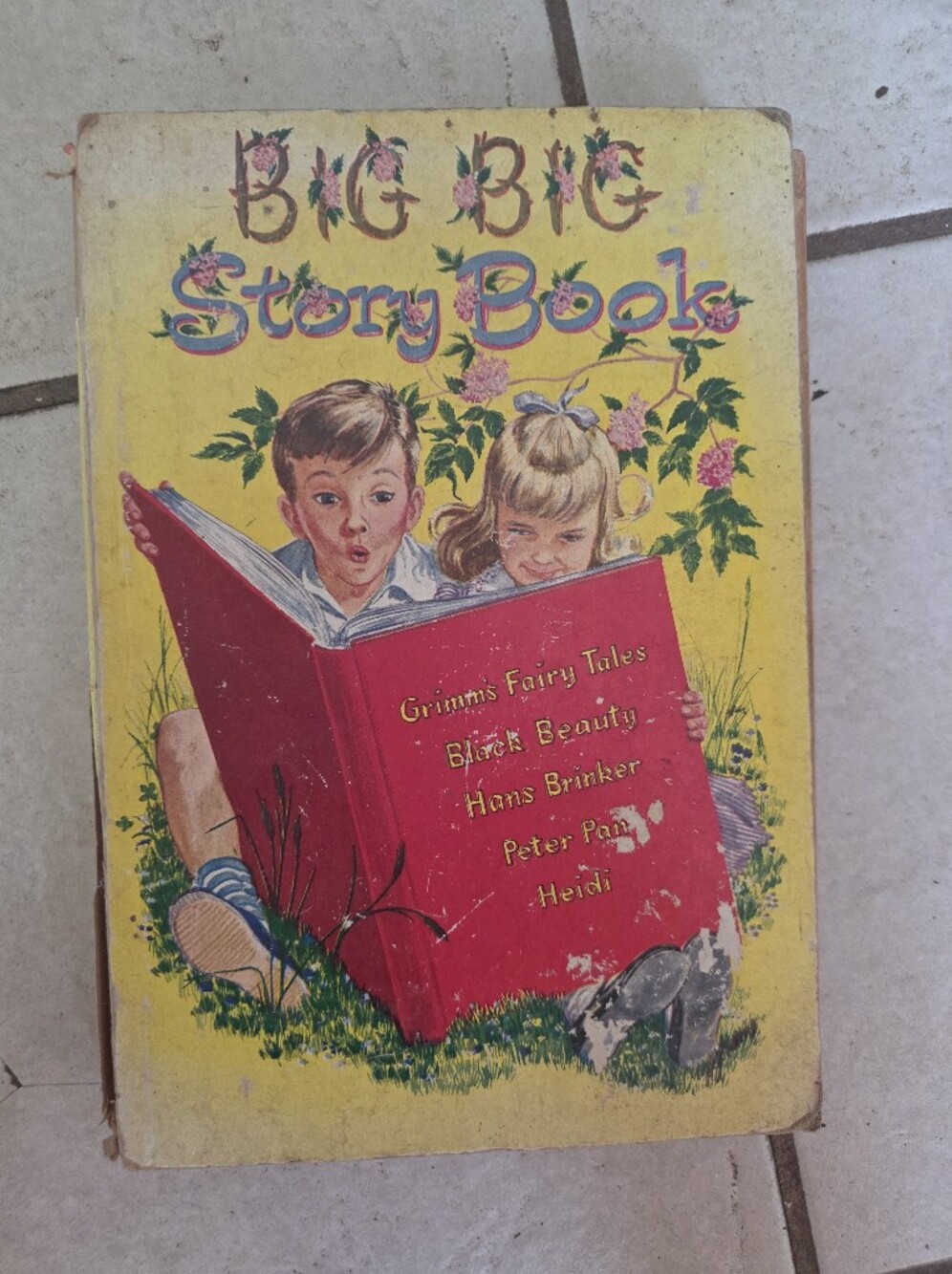 Big Big Story Book Children's Fairy Tales & Myths Illustrated 1st Edition 1939